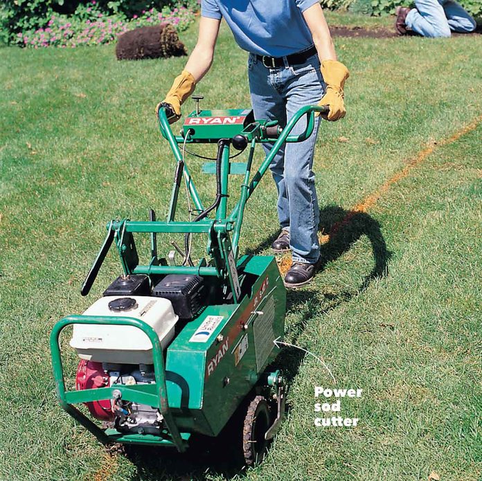 power sod cutter