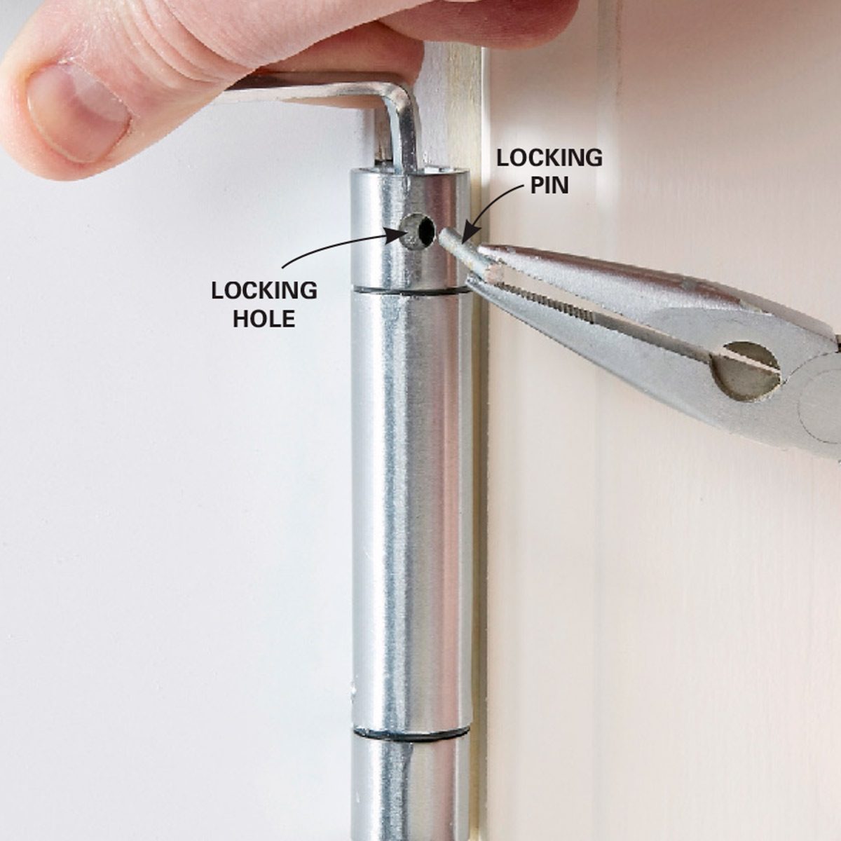 How to Adjust a Self-Closing Spring Hinge Yourself