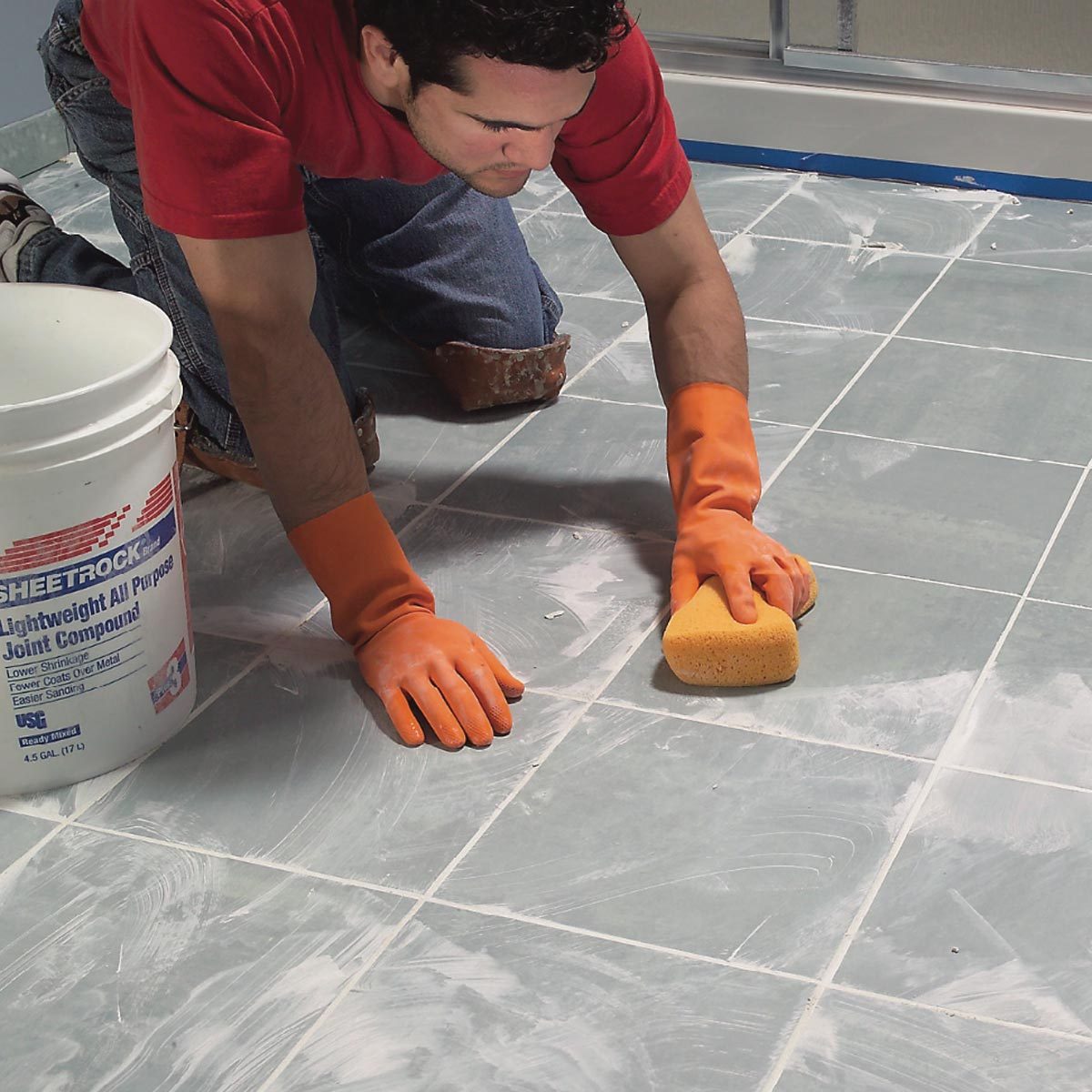 How to Lay Tile: Install a Ceramic Tile Floor In the Bathroom