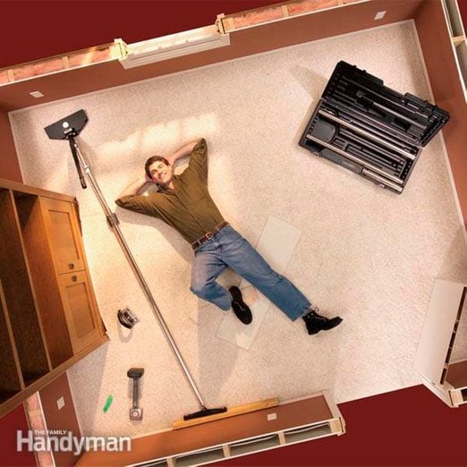 Flooring / Carpeting : CARPET KNEE KICKER