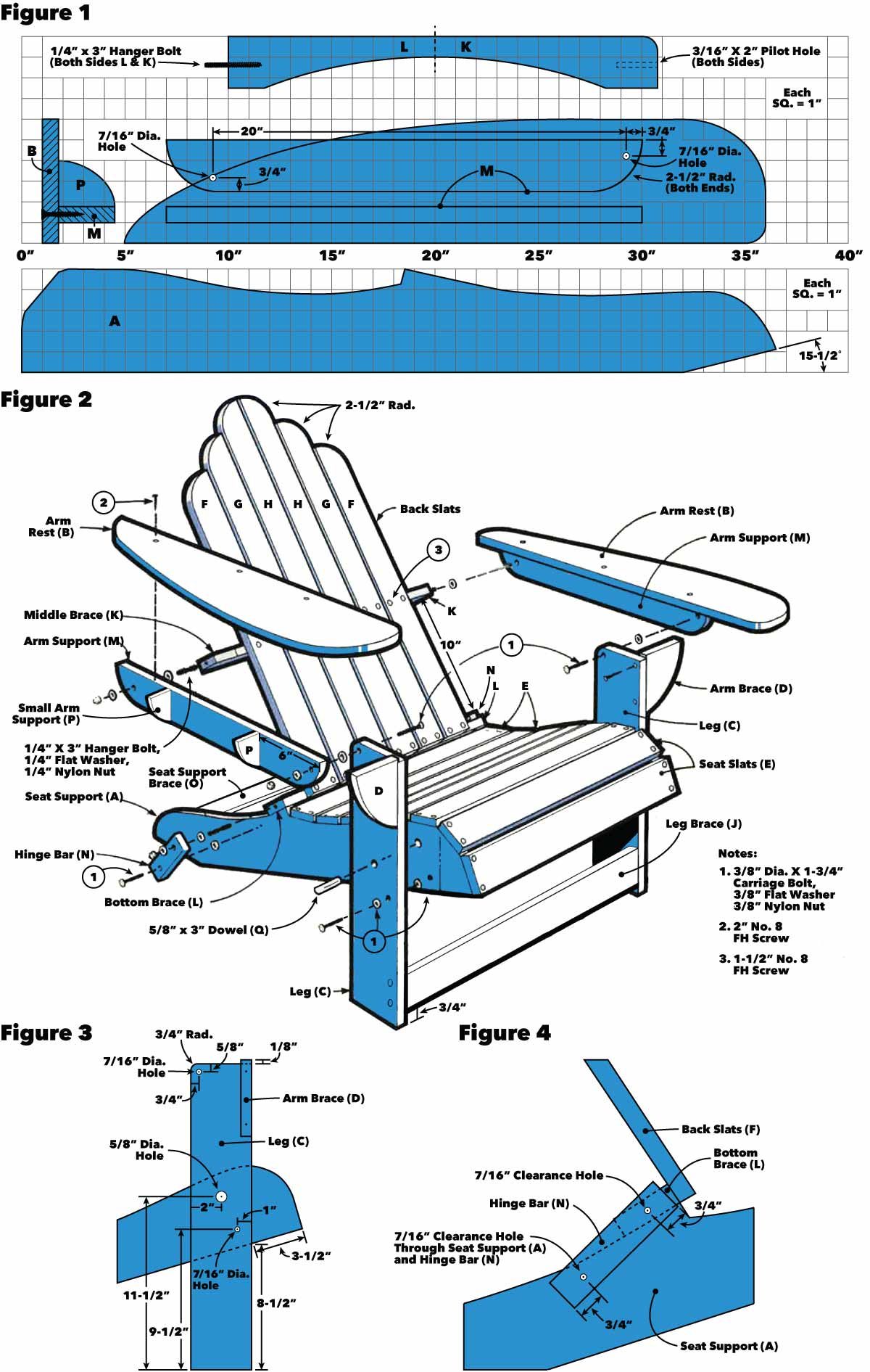 Saturday Morning Workshop: How To Build A Folding Adirondack Chair (DIY