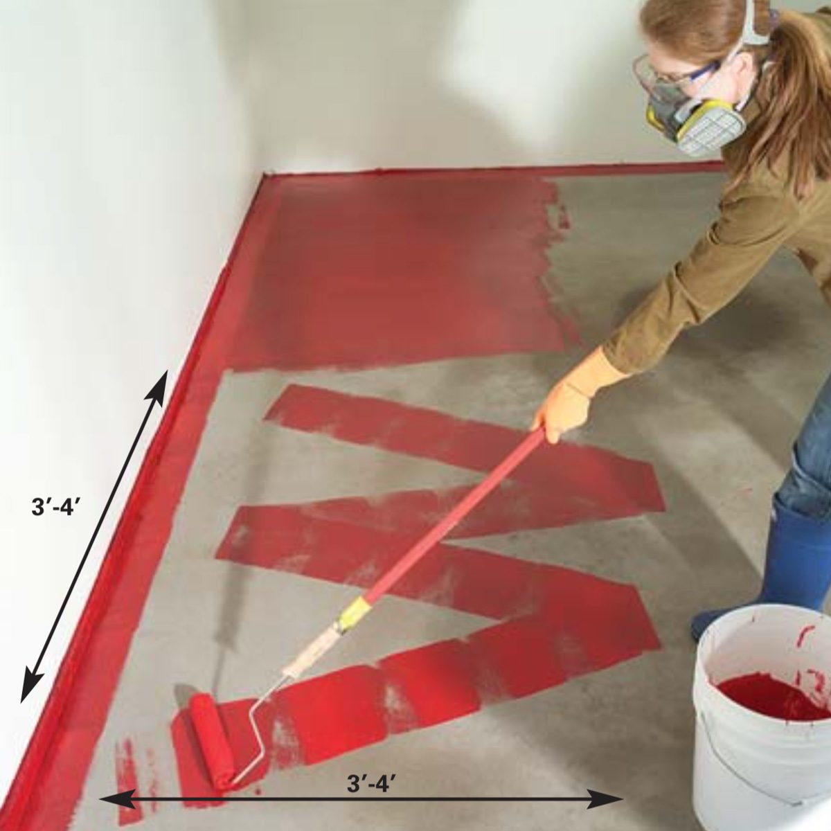 How To Apply Epoxy Flooring To Your Garage Family Handyman