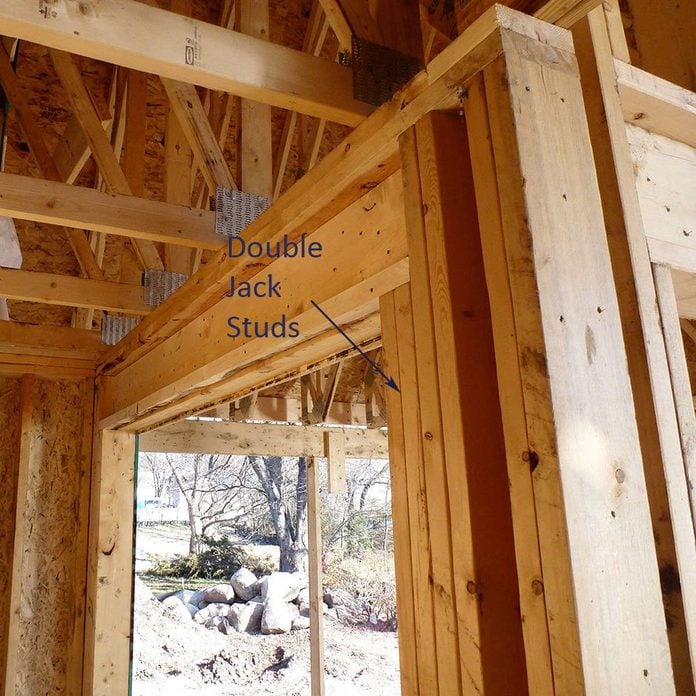 double jack studs framing windows