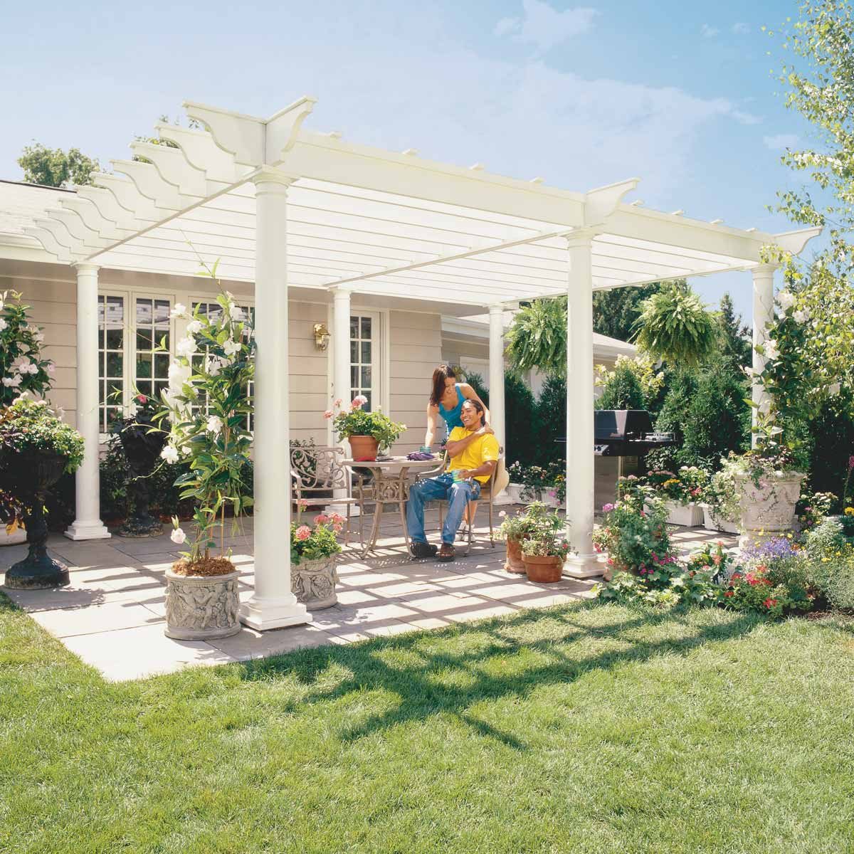 How To Build A Pergola: Pergola Plans (Diy) | Family Handyman