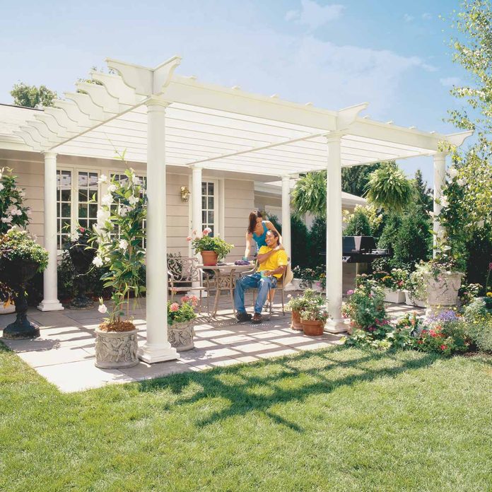 how to build a pergola