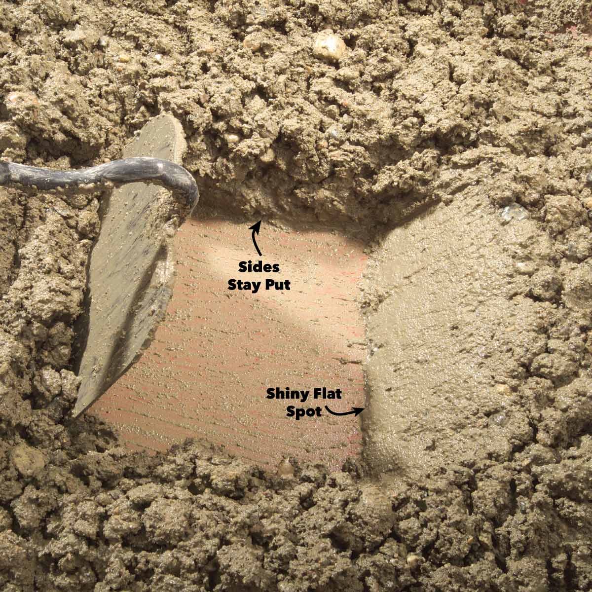 Using the right concrete mix