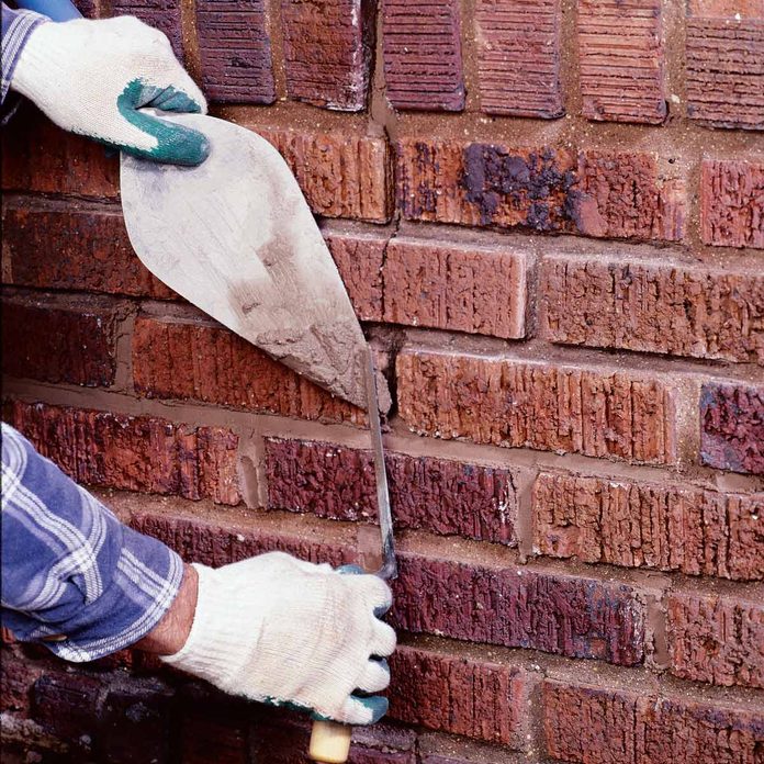 repair brick mortar joints