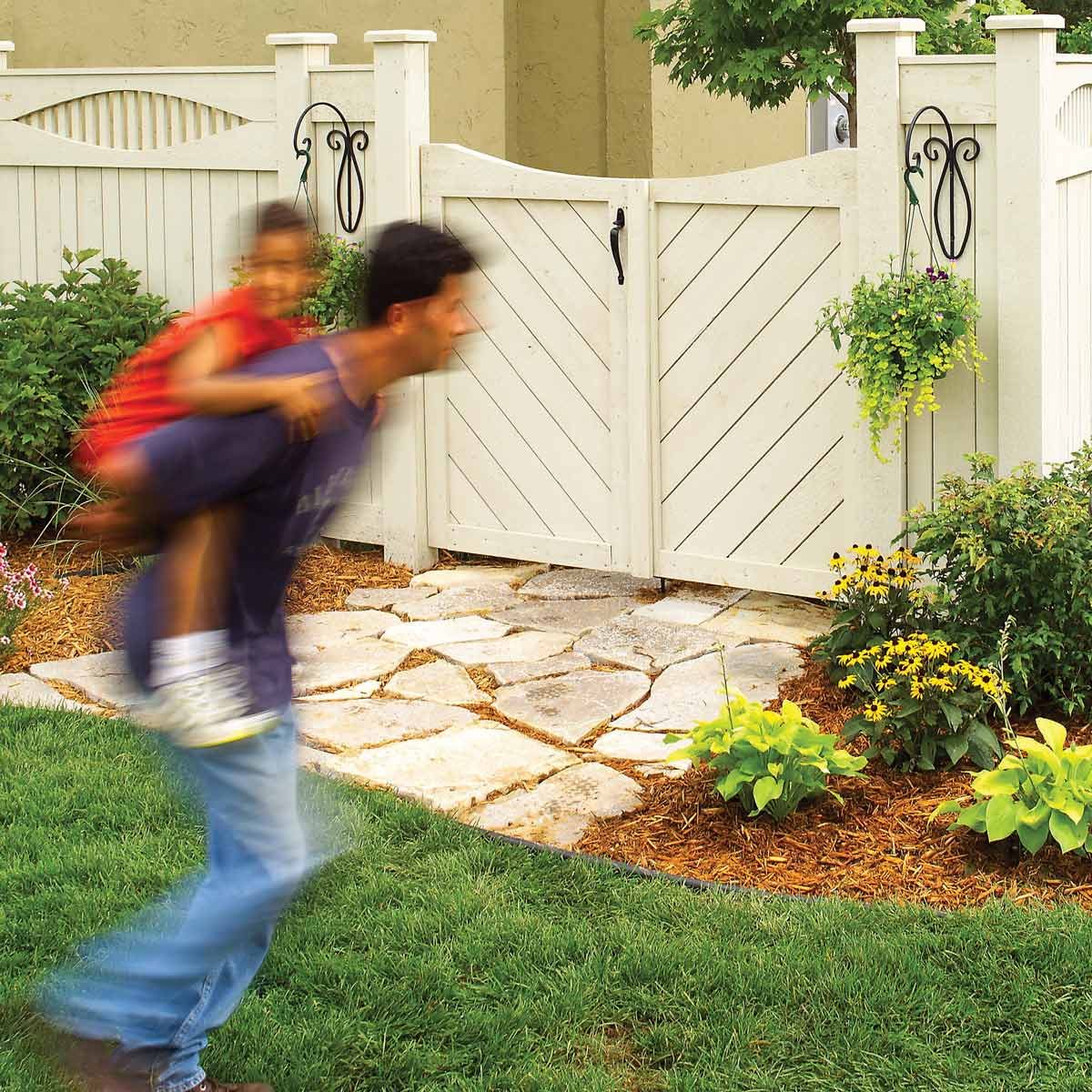 Learn How To Construct A Custom Fence And How To Build A Gate Diy Family Handyman