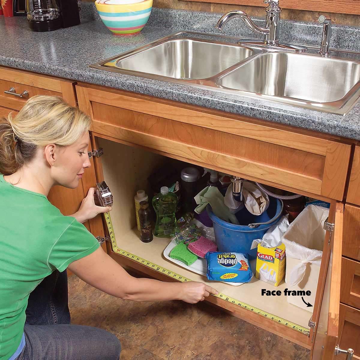 How to Tackle Under Sink Organization