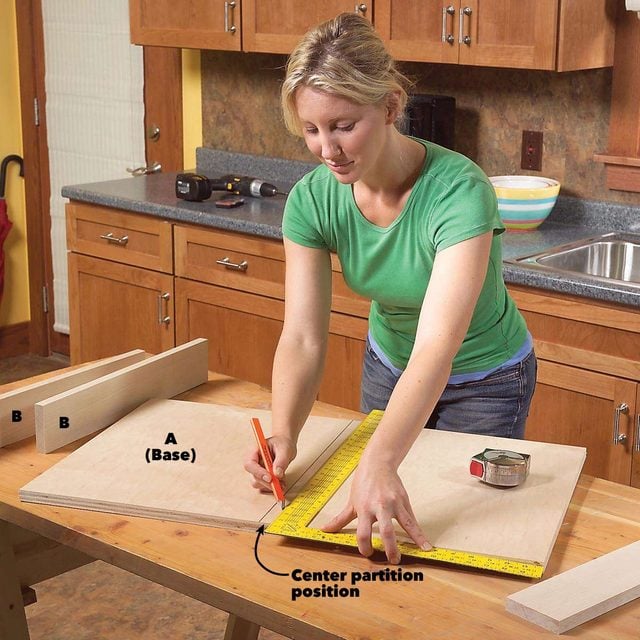 under sink storage