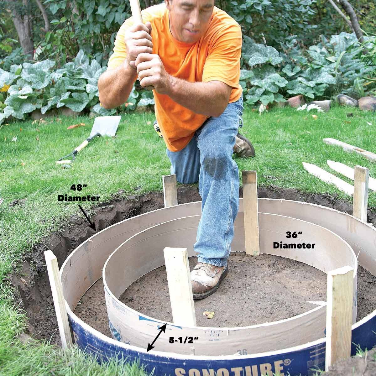 How To Build A Diy Fire Pit | Family Handyman