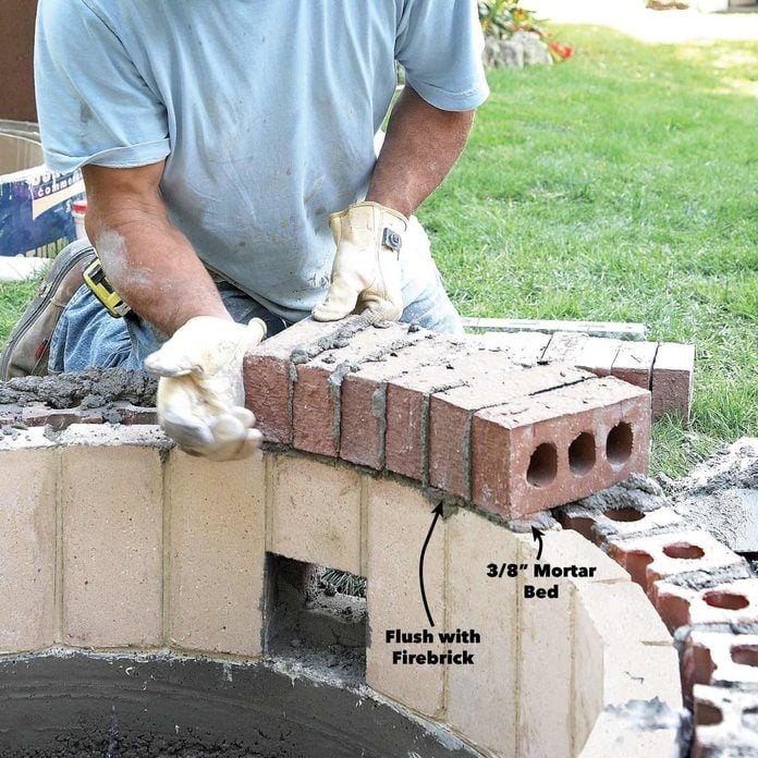How To Build A Diy Fire Pit Family, How To Make A Concrete Fire Pit Cap