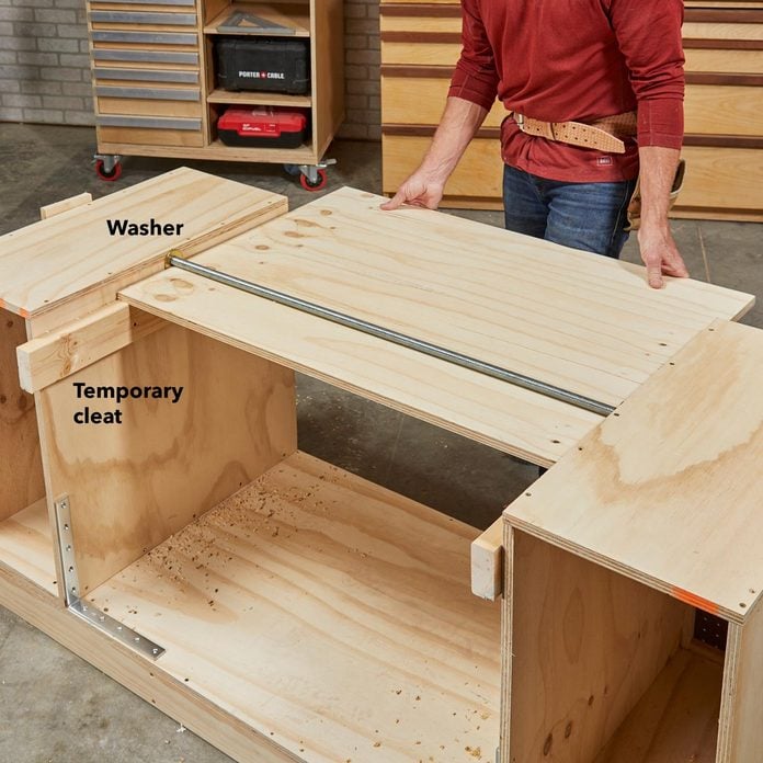 flip top workbench