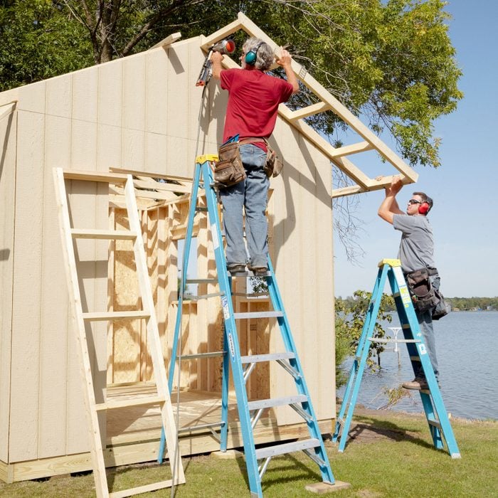 Add Overhangs to Protect Shed Siding