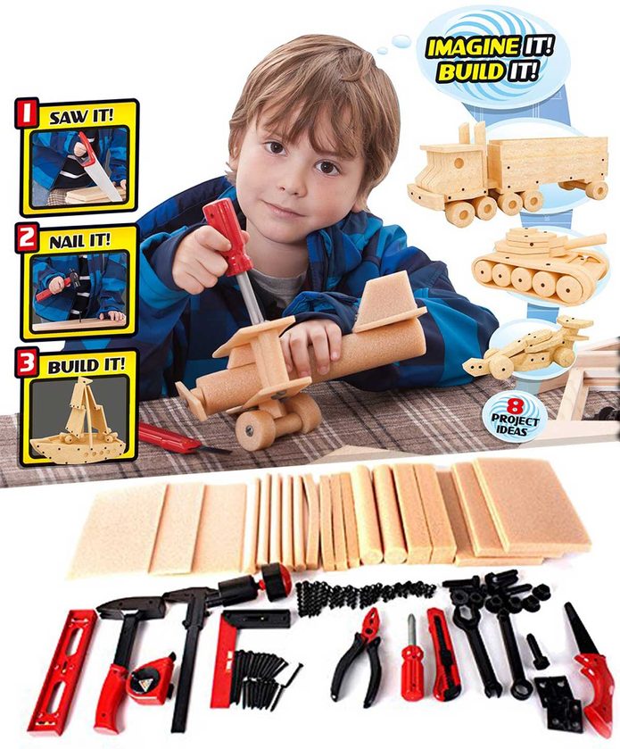 kids construction DIY kit