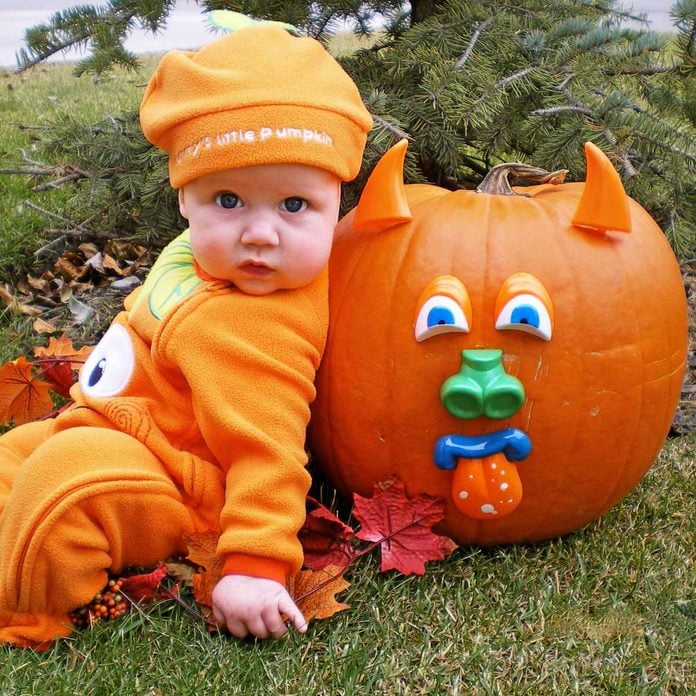 mom's little pumpkin mr potato head jack o'lantern