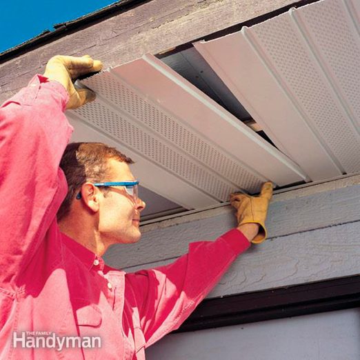 How To Install Aluminum Soffits That Are Maintenance Free Diy