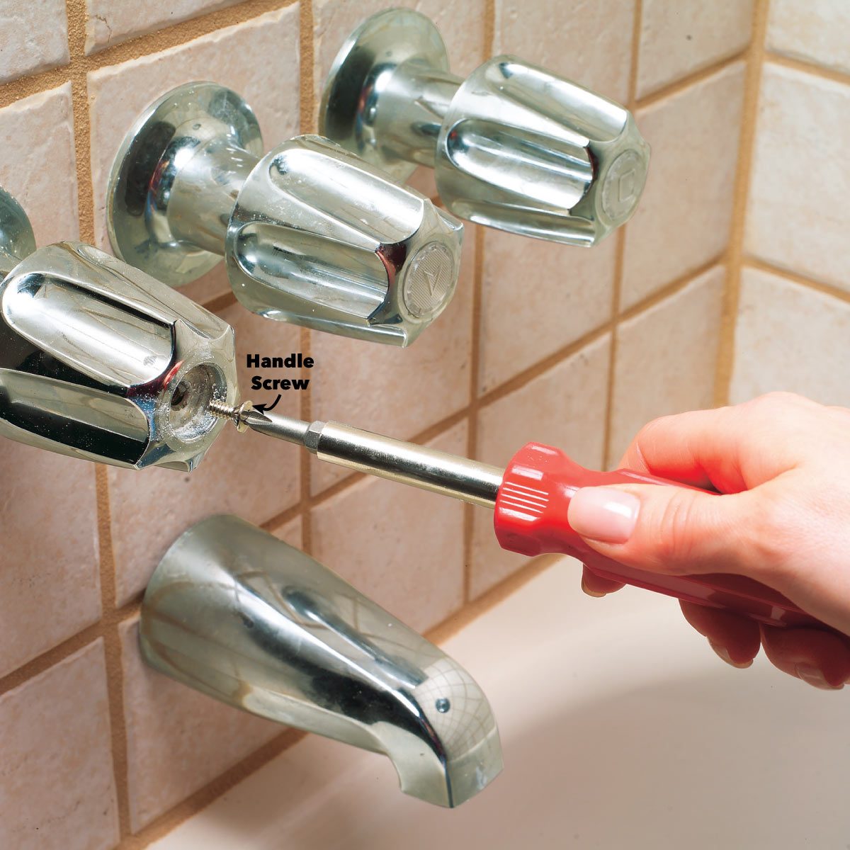 How To Fix A Leaking Bathtub Faucet Family Handyman