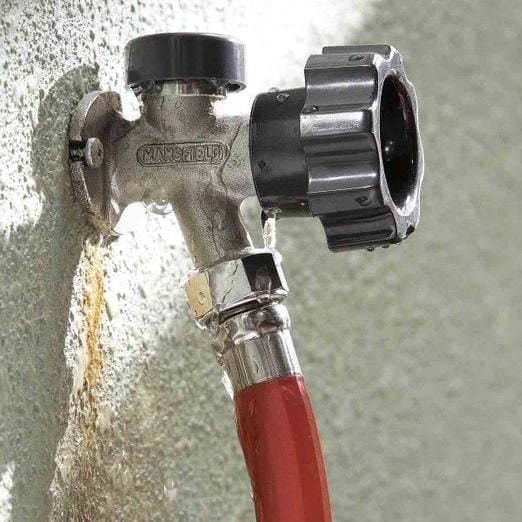 how to fix leaky outdoor faucet