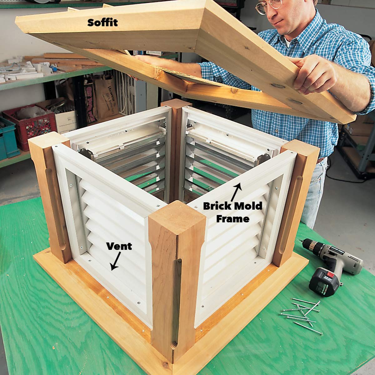 how to build a garage or shed cupola family handyman