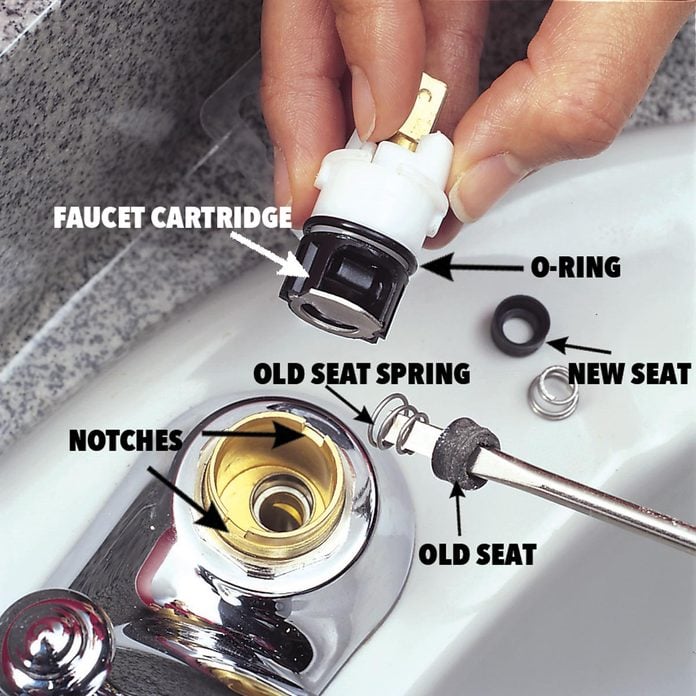 Quickly Fix A Leaky Faucet Cartridge, Replacing Bathtub Faucet Cartridge