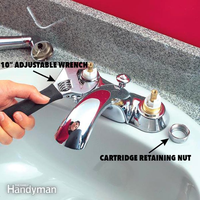 how to remove a cartridge from a faucet