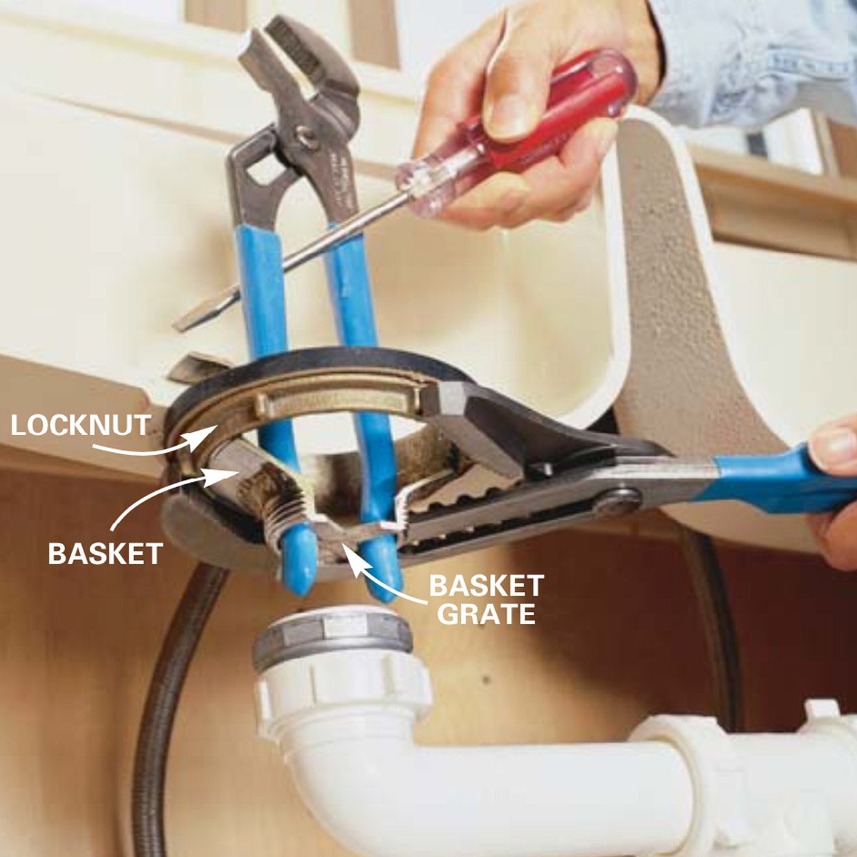 Replace A Kitchen Sink Basket Strainer