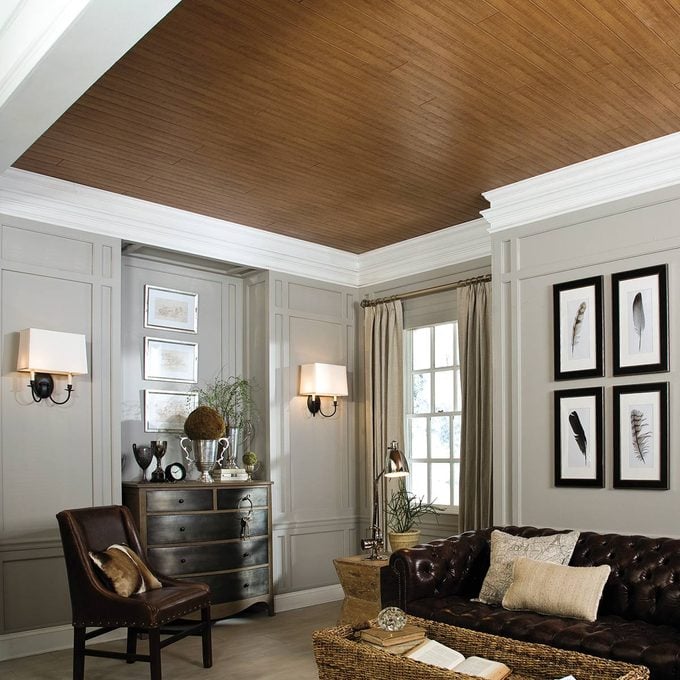 Armstrong WoodHaven finished ceiling