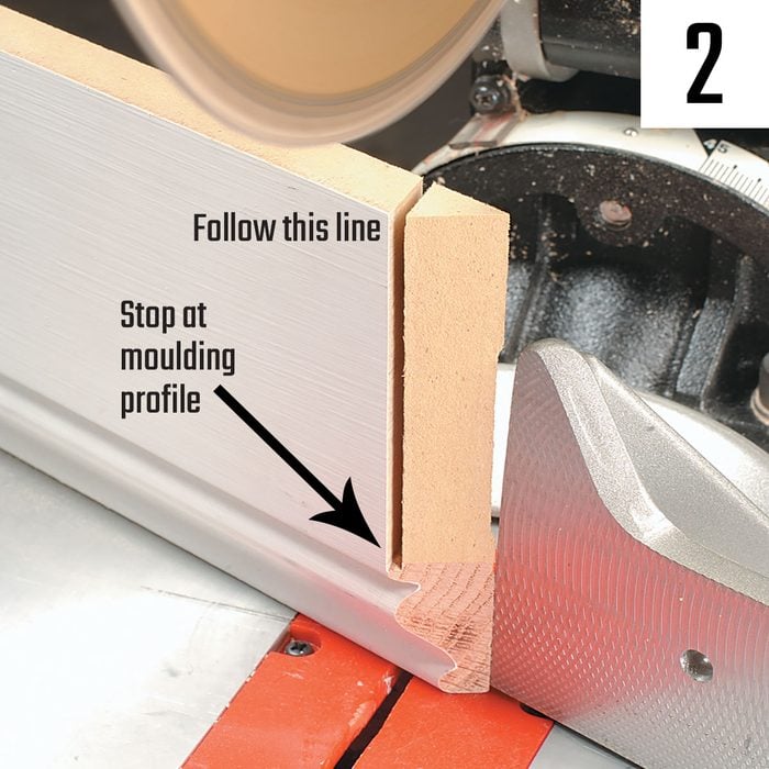 Coping base with a miter saw | Construction Pro Tips