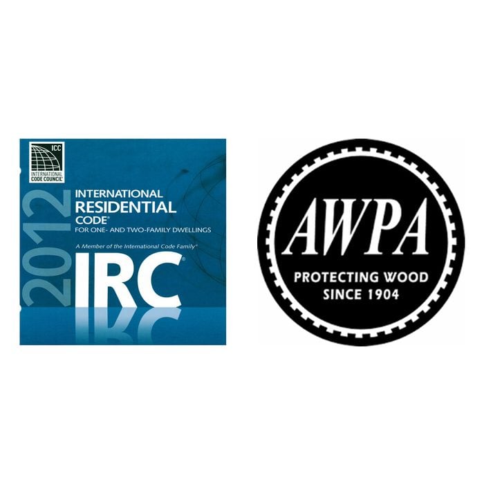 International Residential Code Logo and AWPA Logo | Construction Pro Tips