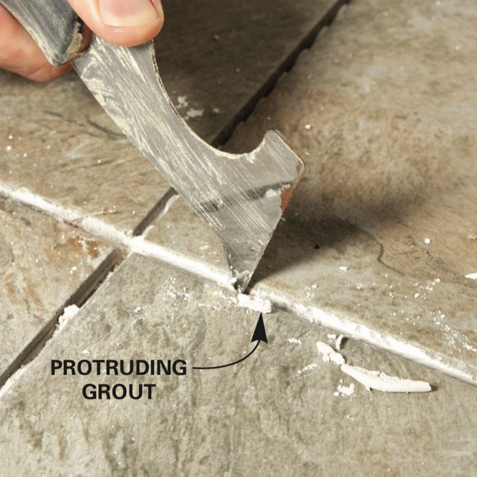 How To Grout Tile Grouting Tips And, Should Grout Lines Be Level With Tile