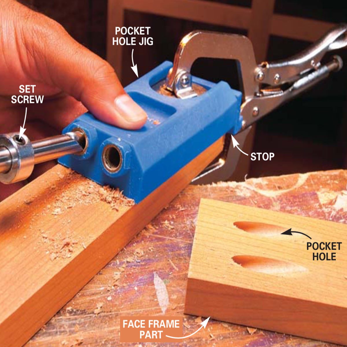 How to Drill Pocket Holes 