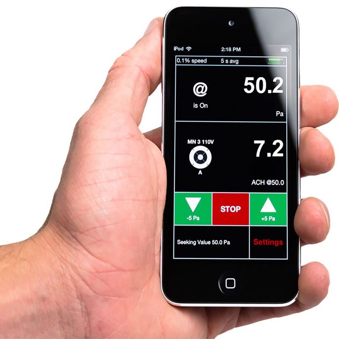 An app for blower door testing | Construction Pro Tips