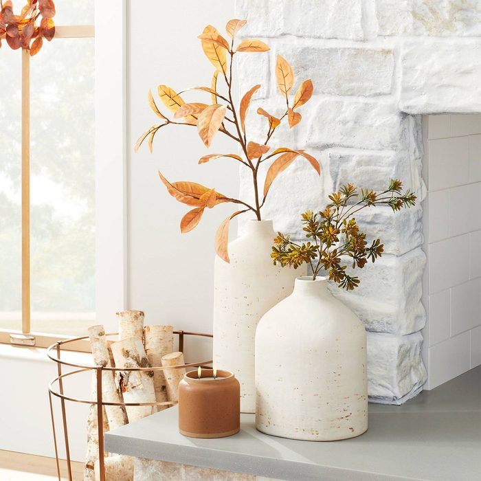 Hearth And Hand With Magnolia Distressed Ceramic Vase