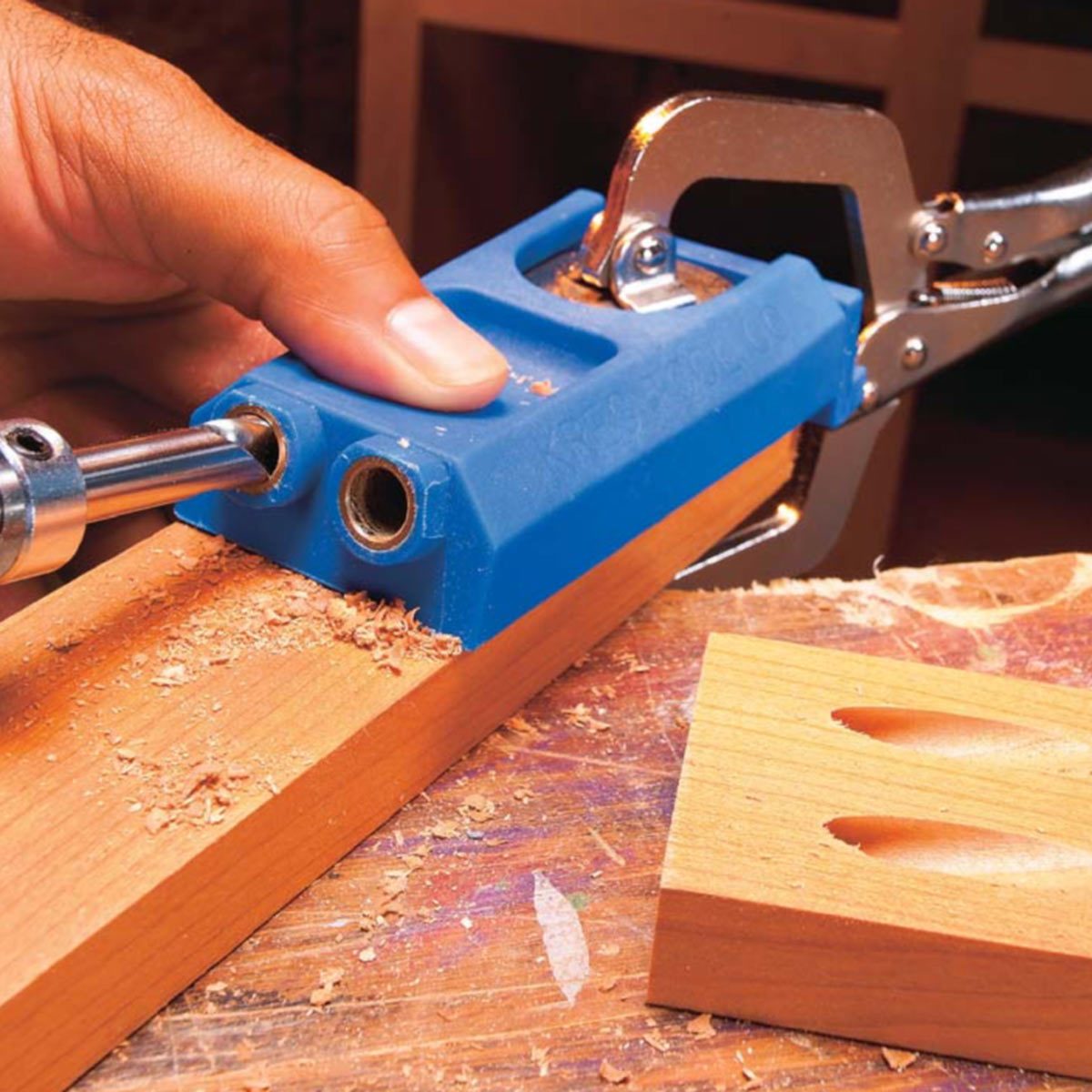 Popular Woodworking The Pocket Hole Drilling Jig Project Book