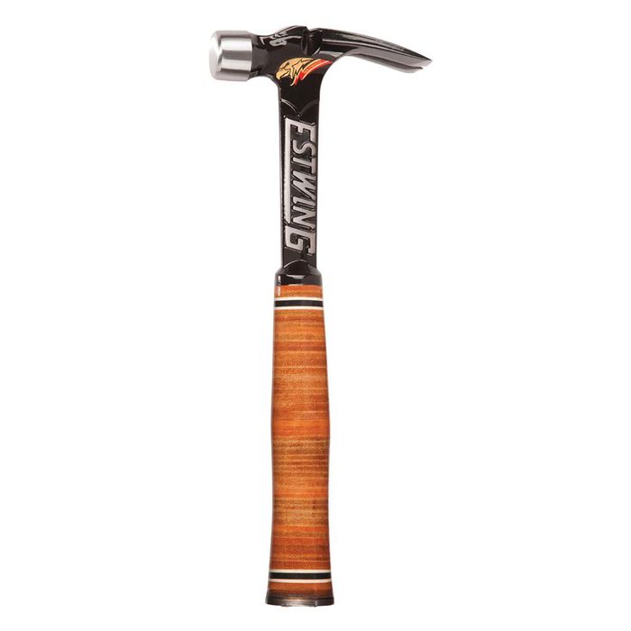 A hammer with a classic wooden grip | Construction Pro Tips