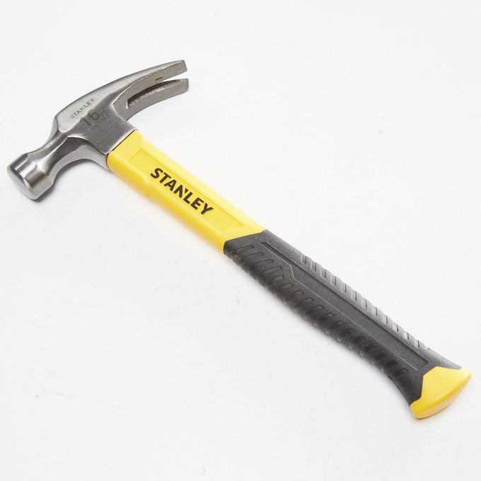 A hammer with a fiberglass handle | Construction Pro Tips