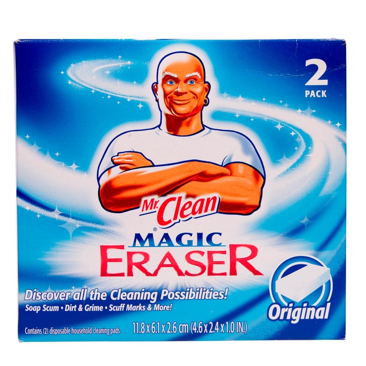 Mr. Clean Magic Eraser Extra Durable White Scouring Pad, 7/Pack