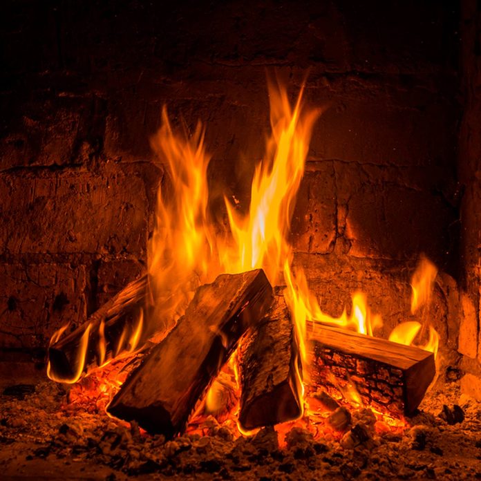 Your fireplace was not made for the heat created by accelerants.