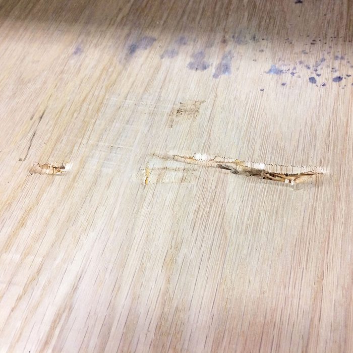 Plywood with dents and damages | Construction Pro Tips