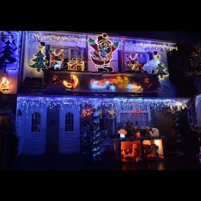 Christmas lights display Dublin