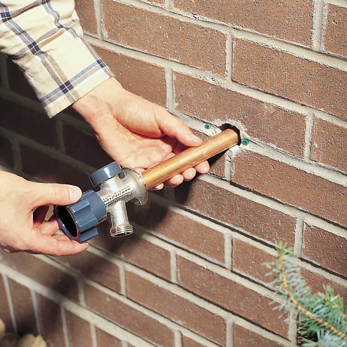 How to Install a Frost-Proof Faucet Outdoors (DIY)