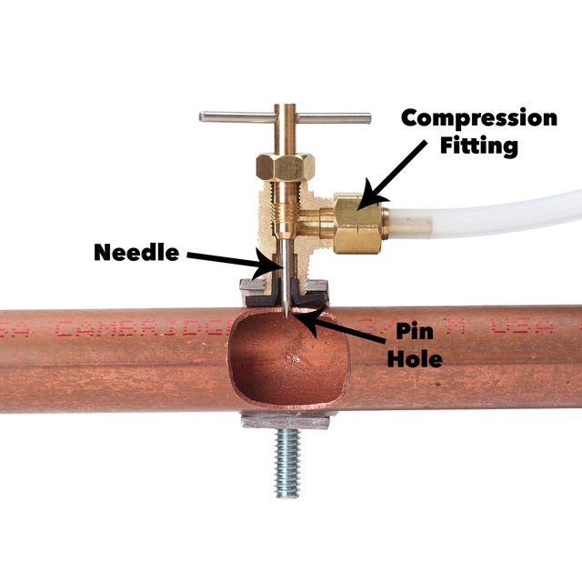 saddle valve