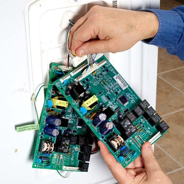 Replace a Bum Refrigerator Circuit Board