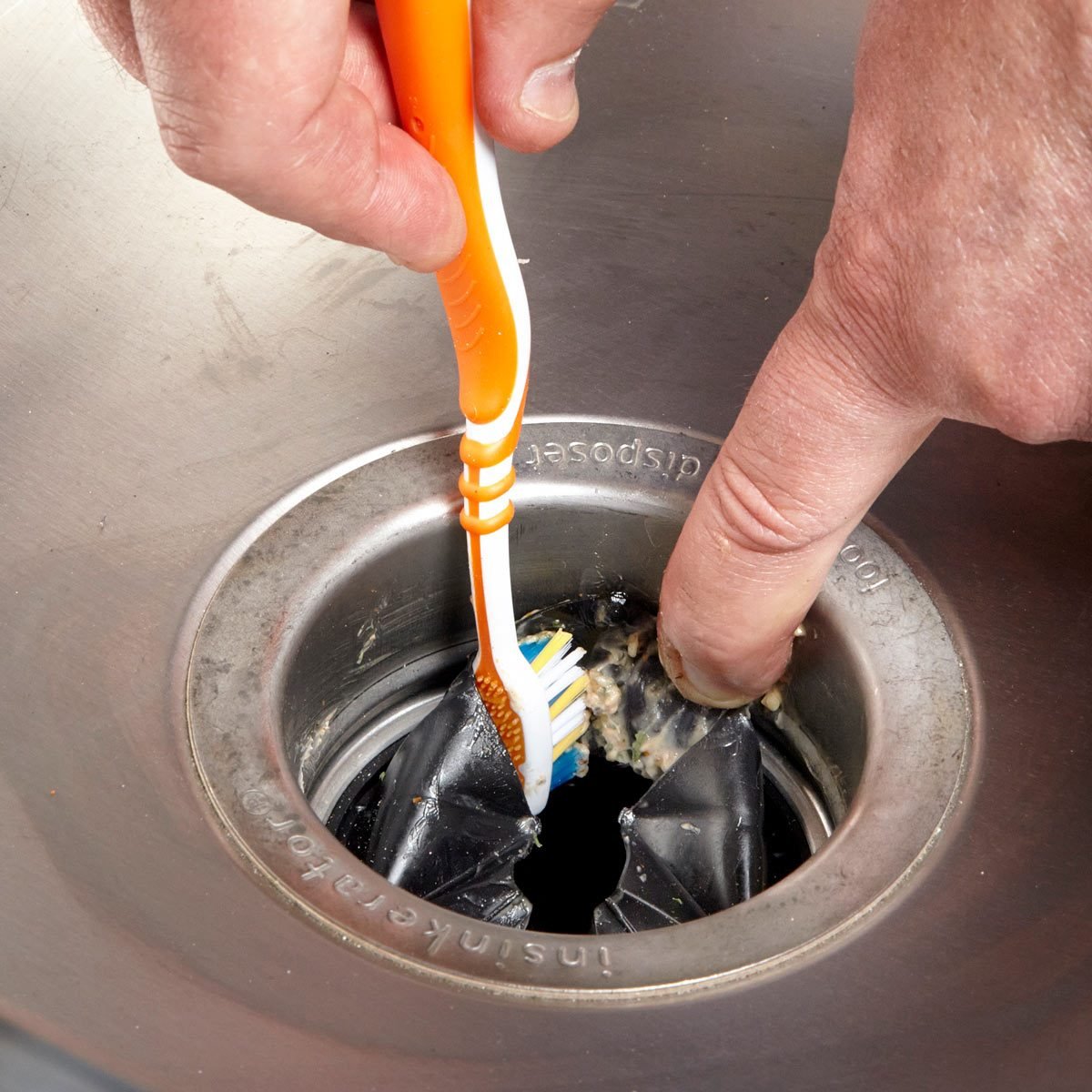 Garbage Disposal Cleaning Brush