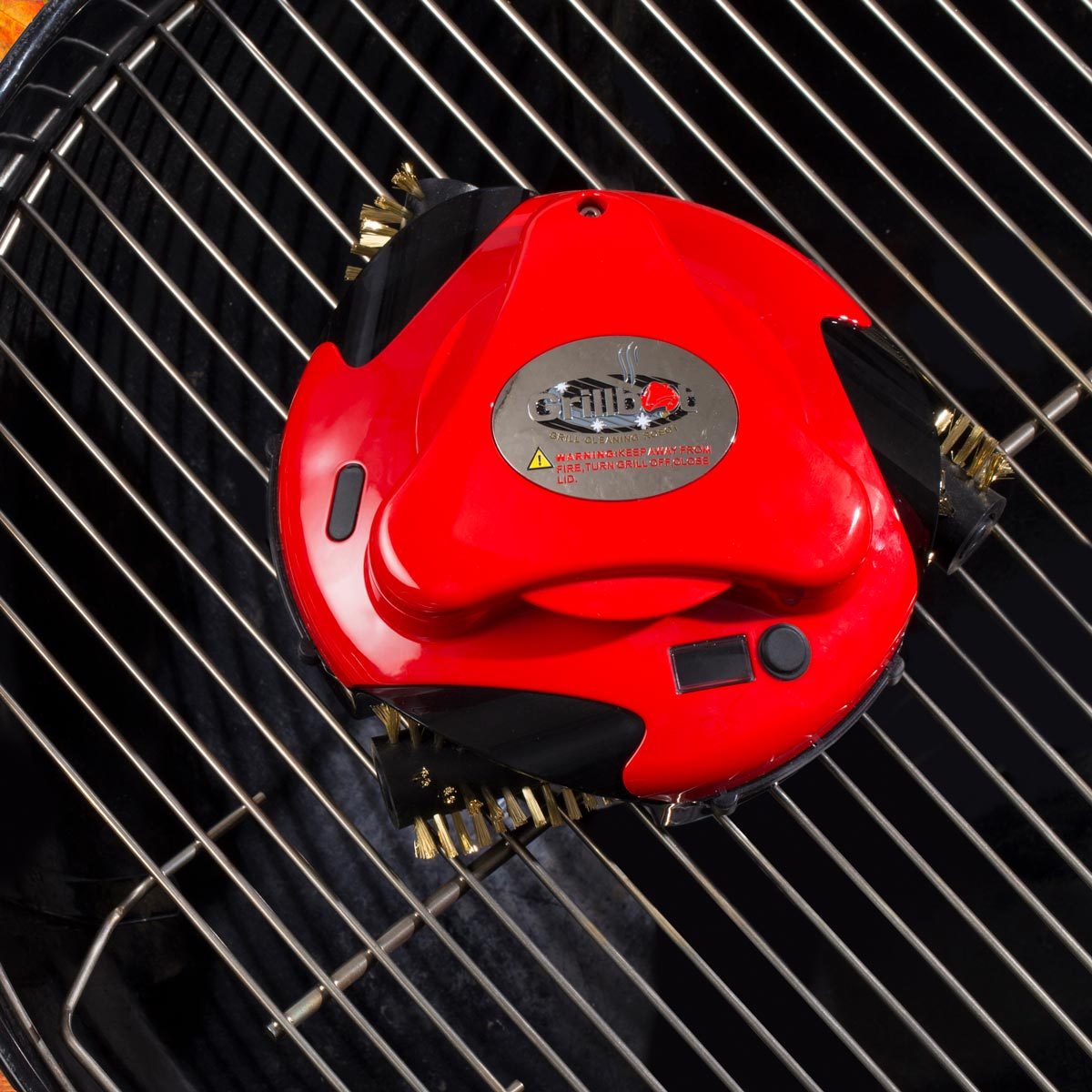 Grillbot - Automatic grill cleaning robot -Orange