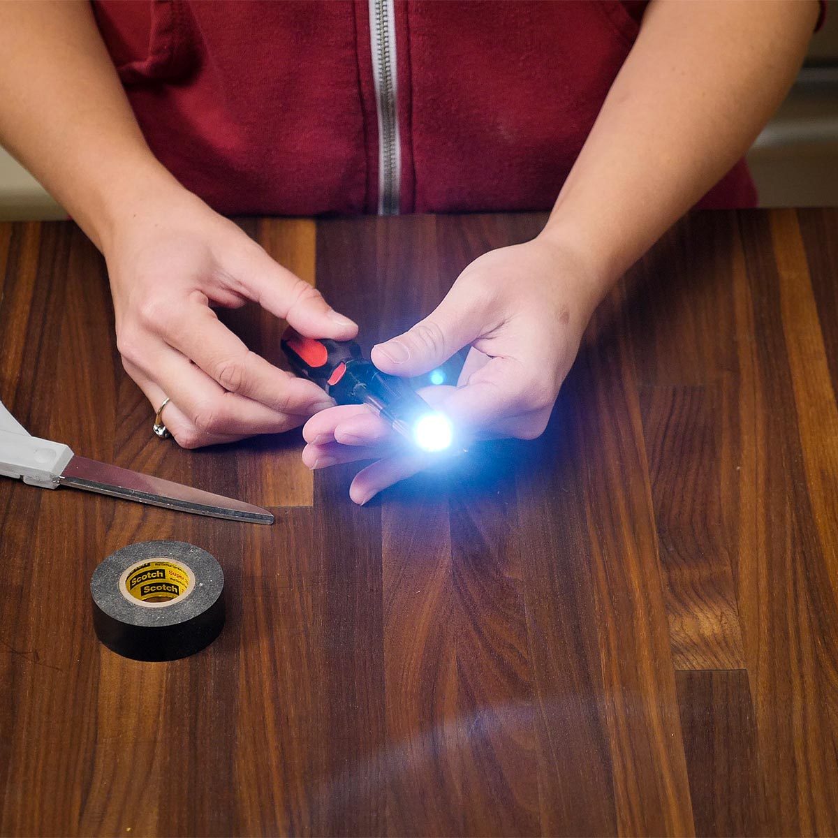 Lighted Screwdriver Hack