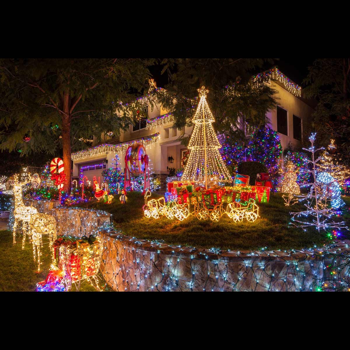 Stereotype Plante træer ligning The Most Outrageous Christmas Light Displays of All Time | Family Handyman