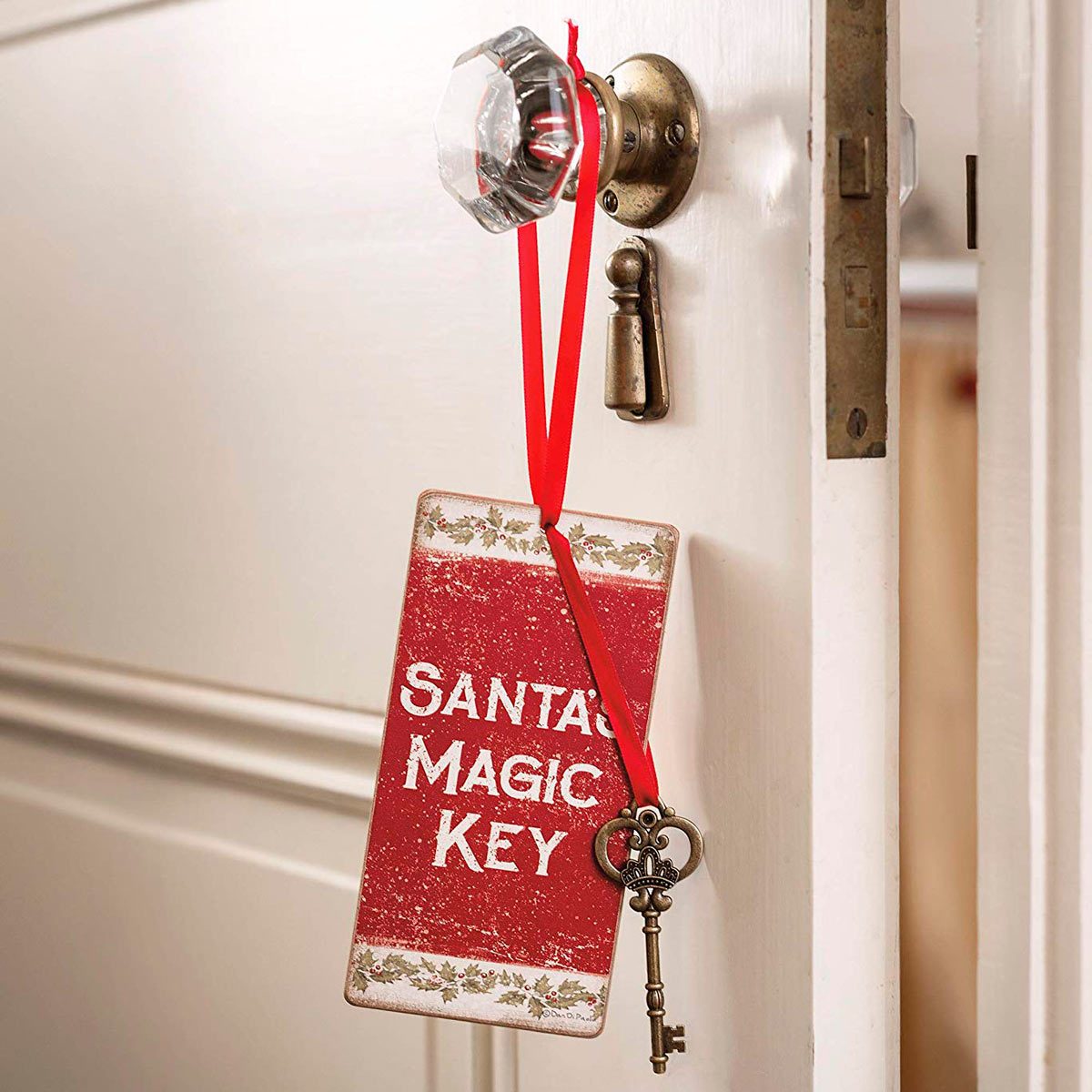 Santa Key for Home with No Chimney / Christmas Santa Key - Tart Design Co