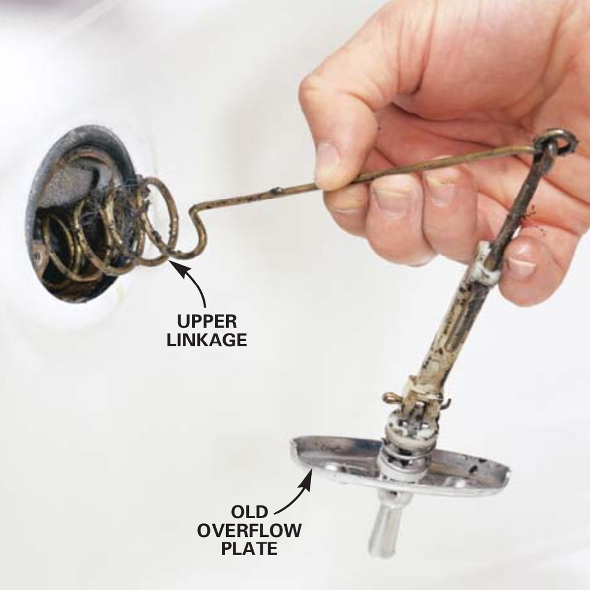 How to Convert Bathtub Drain Lever to a Lift and Turn